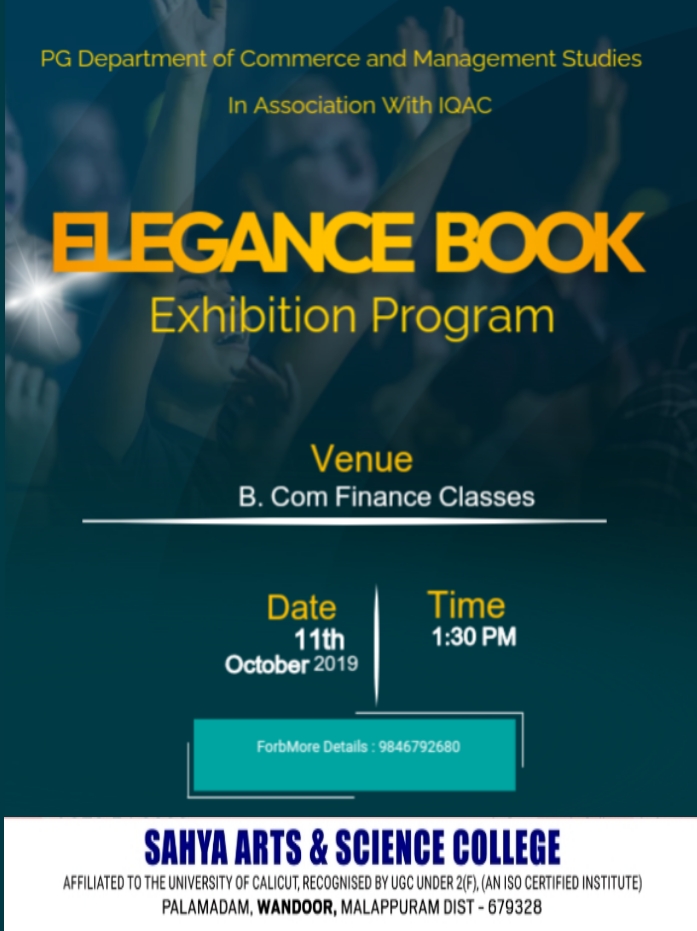 ELEGANCE BOOK: Exhibition Program