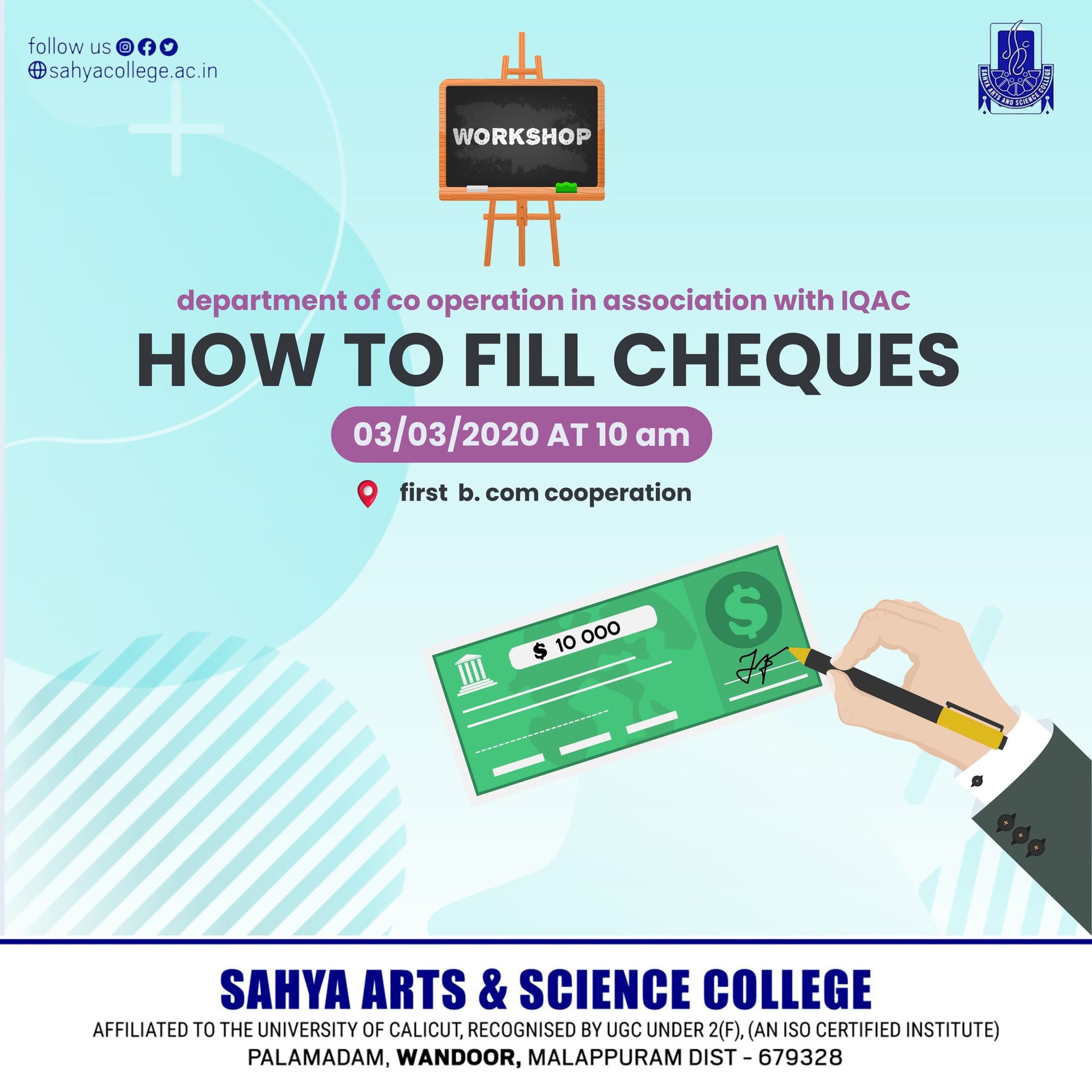 HOW TO FILL CHEQUES