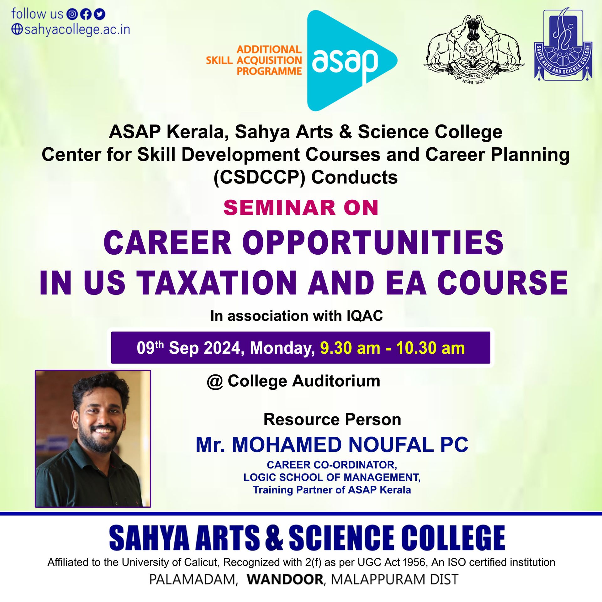 Career Opportunities In Us Taxation And EA Course