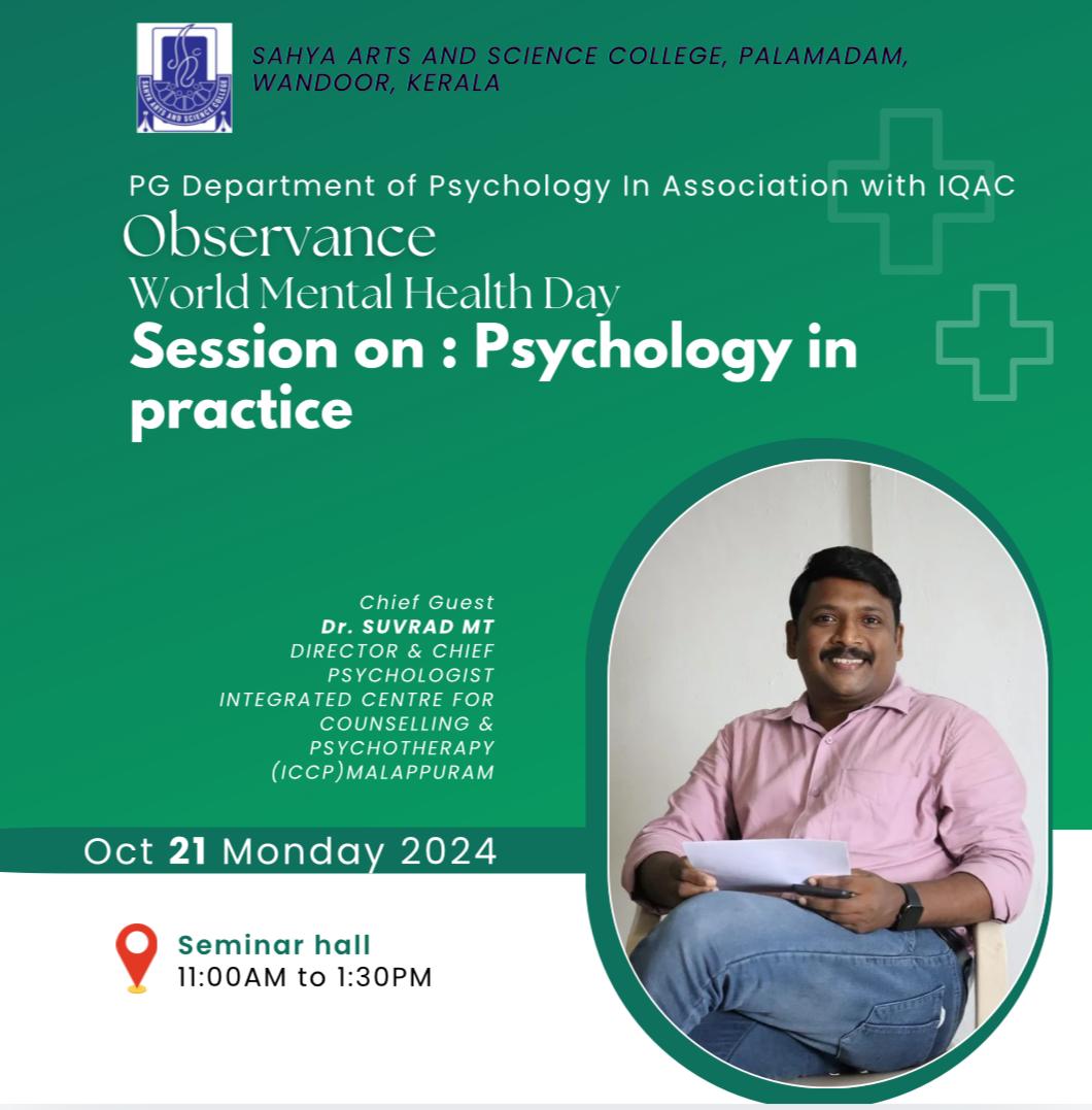 Session on : Psychology in Practice