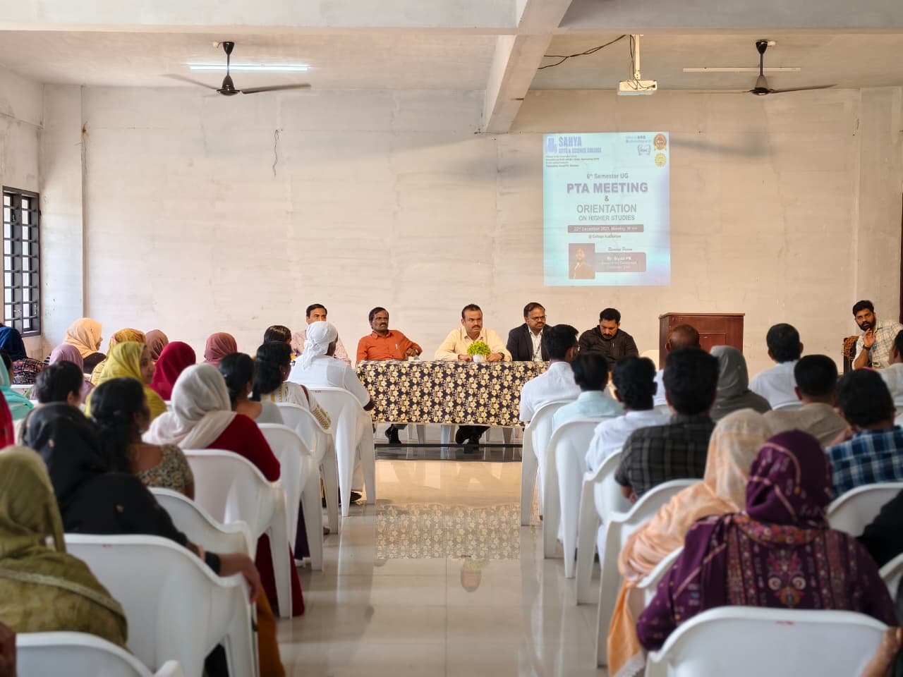 PTA Meeting 6th Semester