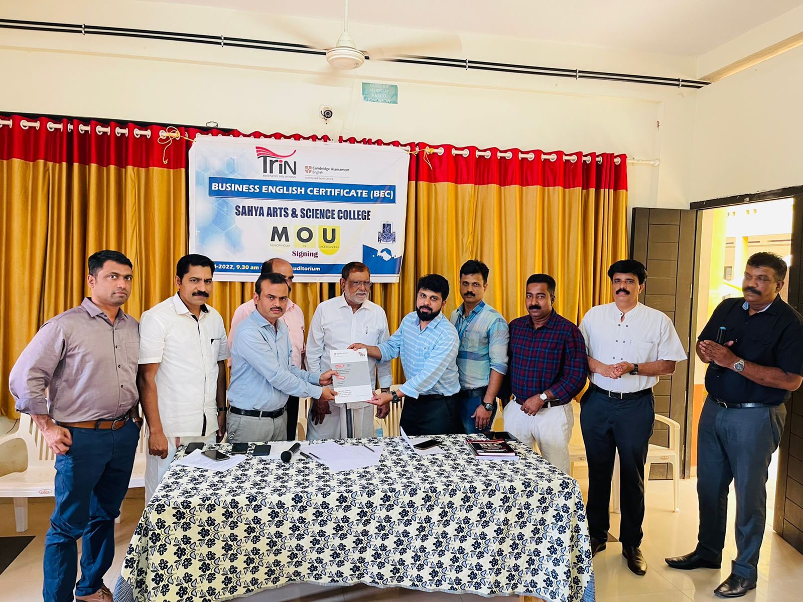 BUSINESS ENGLISH CERTIFICATES (BEC) MOU SIGNING