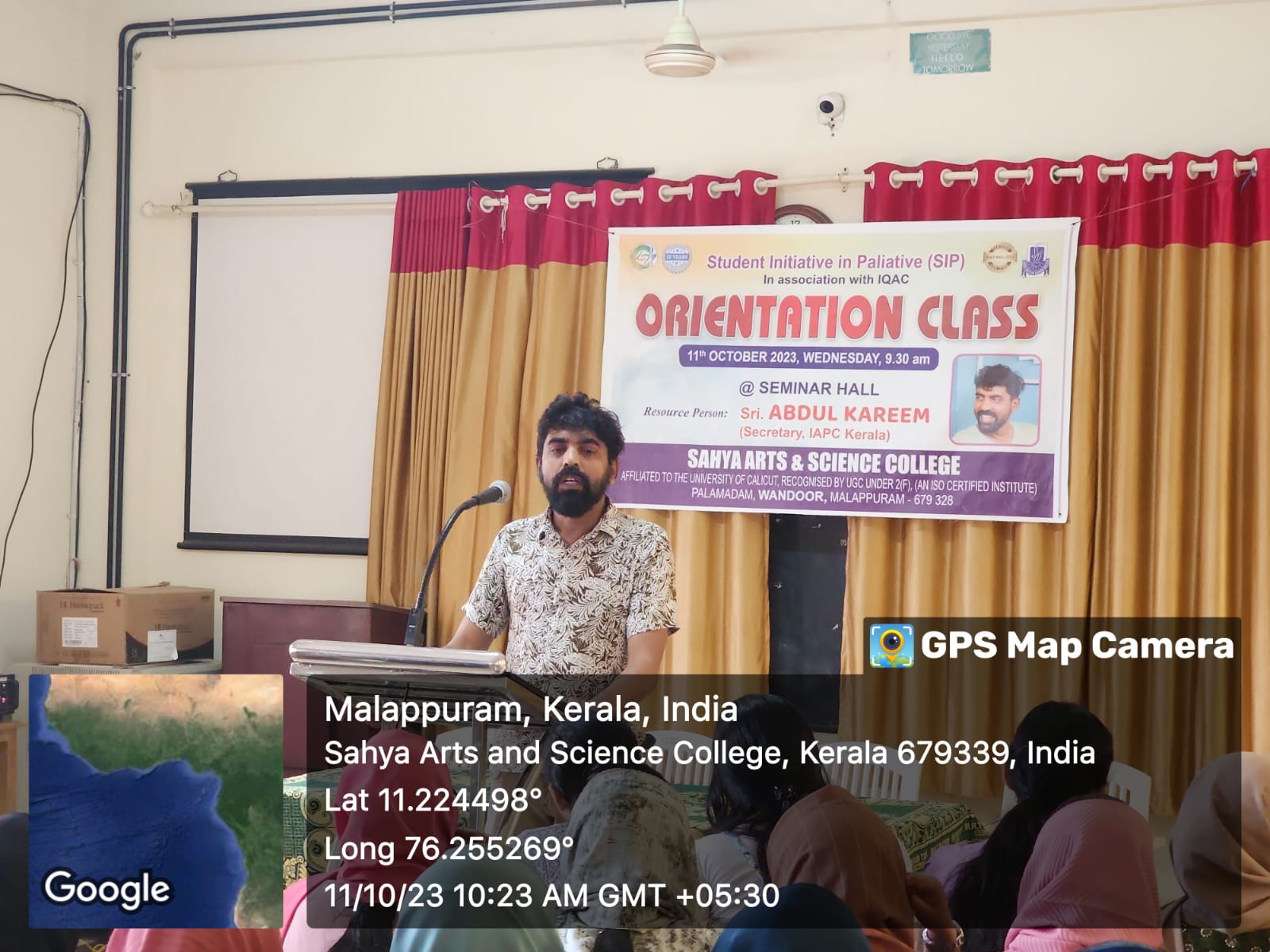 SIP ORIENTATION CLASS PROGRAMME