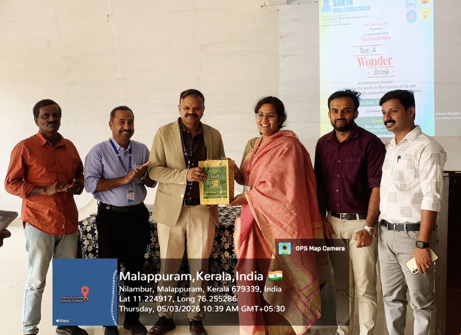 Awareness session titled “Tea: A Wonder Drink”