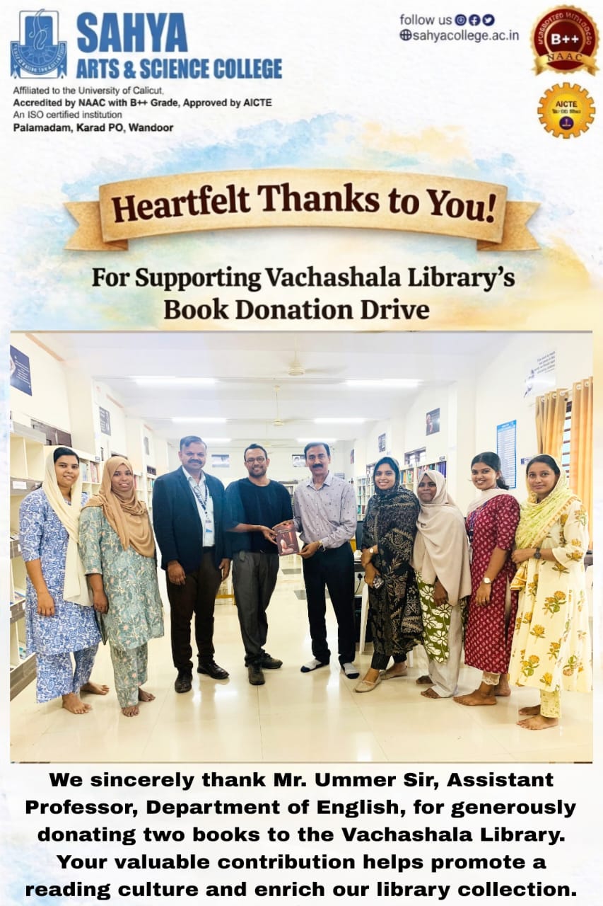 Book Donation To Library