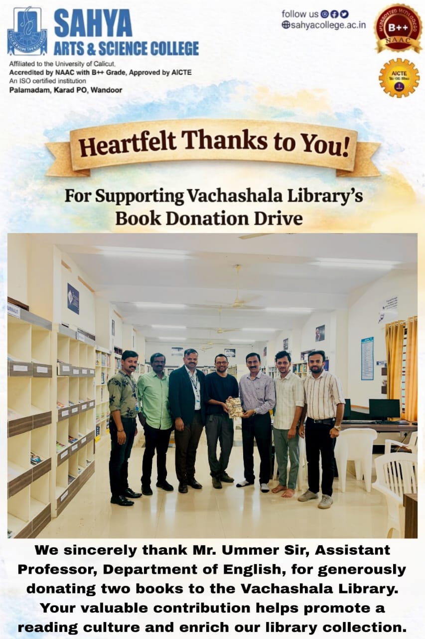 Book Donation To Library