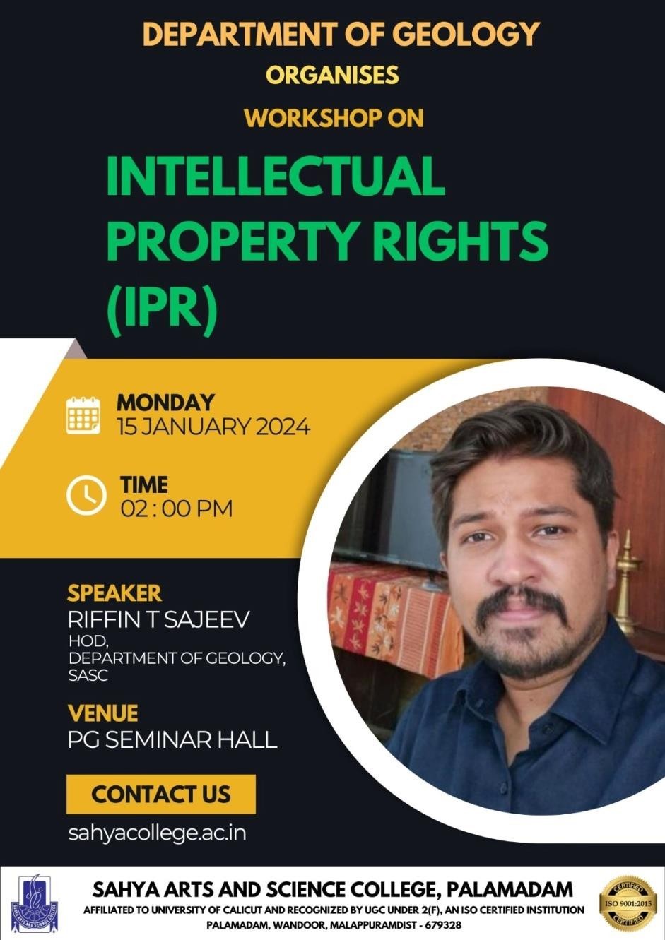 A Workshop on Intellectual Property Rights