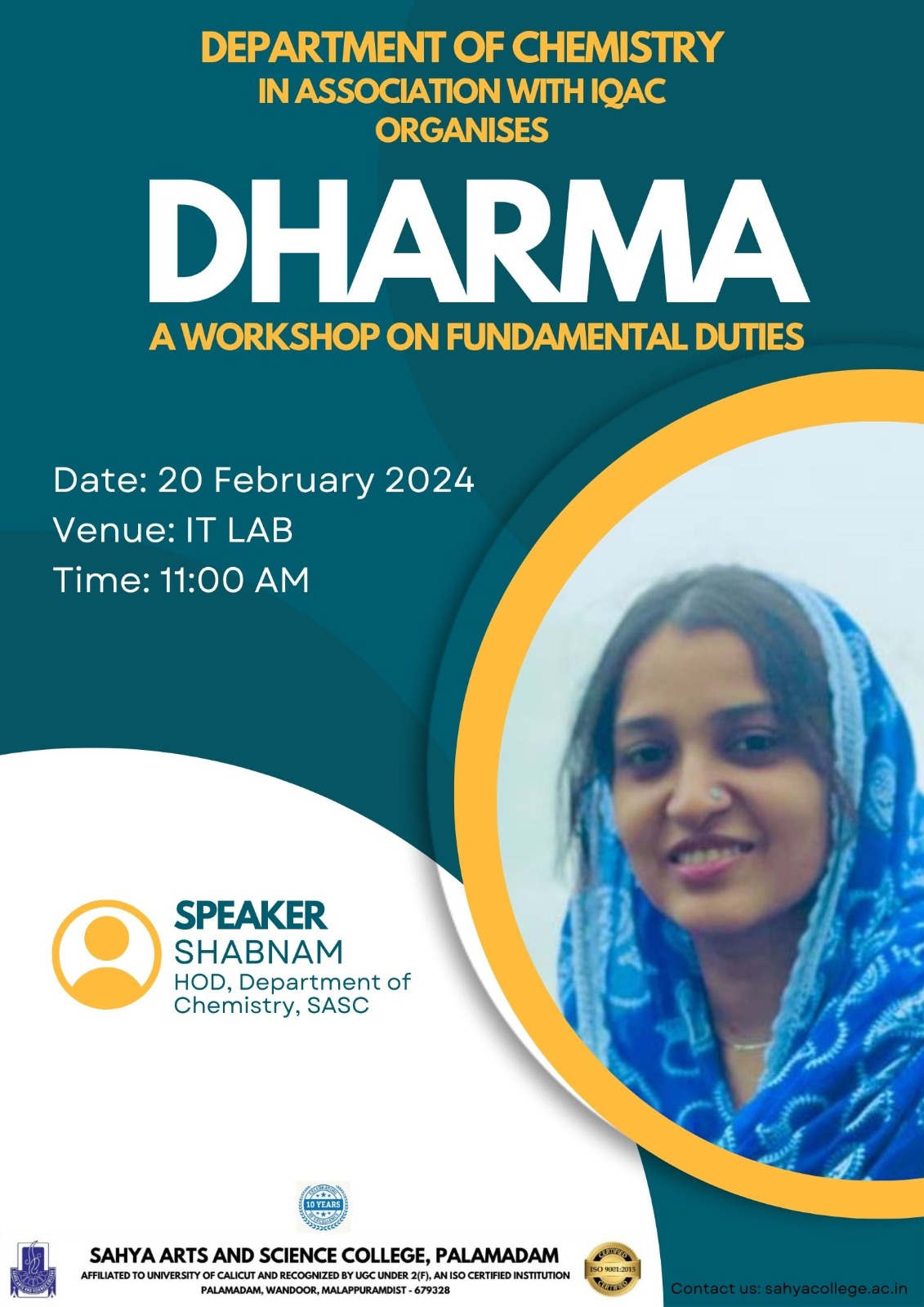 DHARMA: A Workshop on Fundamental Human Rights