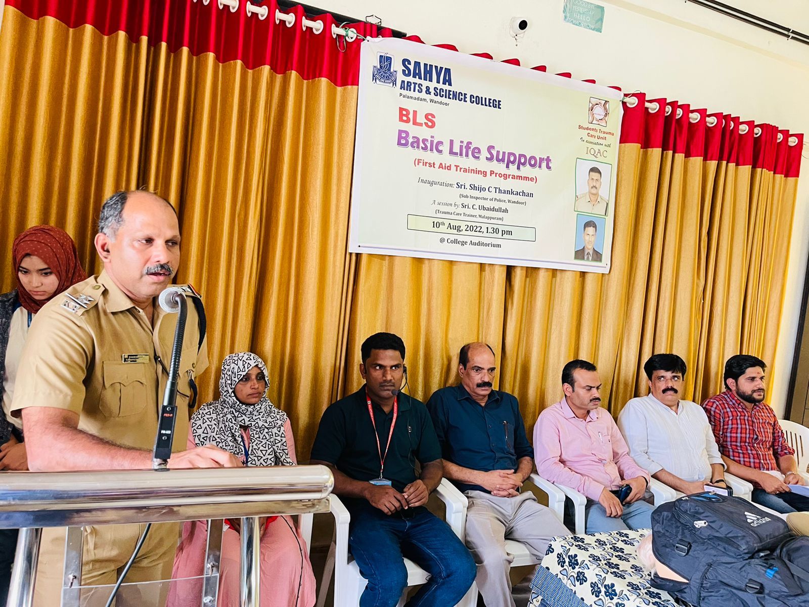 Students Trauma Care Unit   "BLS" Basic Life Support ,First Aid Training Programme