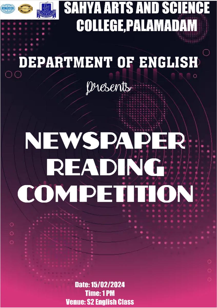 Newspaper Reading Competition
