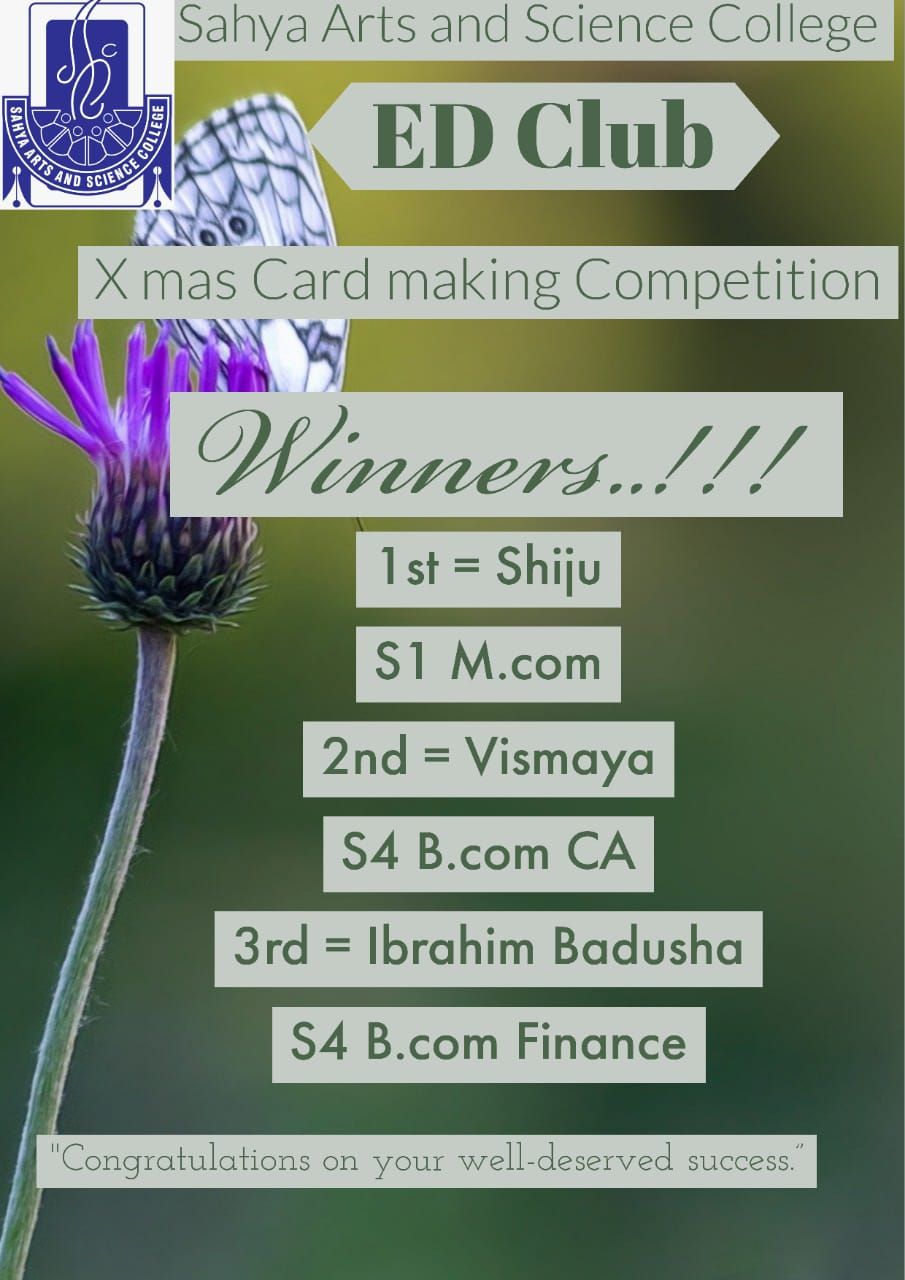 X mas Card Making Competition