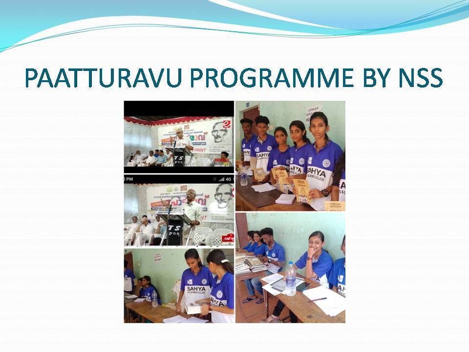PAATTURAVU Programme By Nss